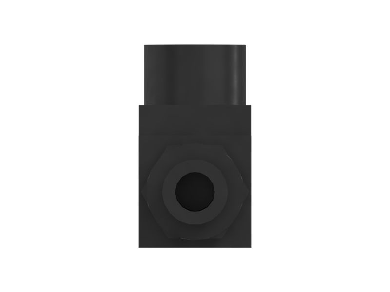 Переходной коленчатый патрубок 90° (ORFS/STOR)