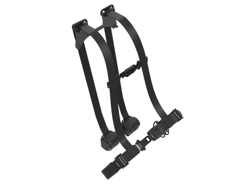 631-4775: 4 Point Retractable Seat Belt