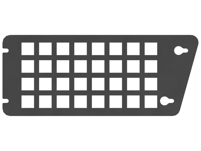 Пластина ограждения толщиной 3 мм