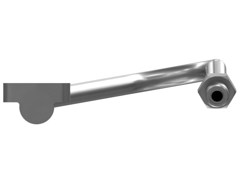 Left Hand Cap Side Boom Cylinder Lines Tube