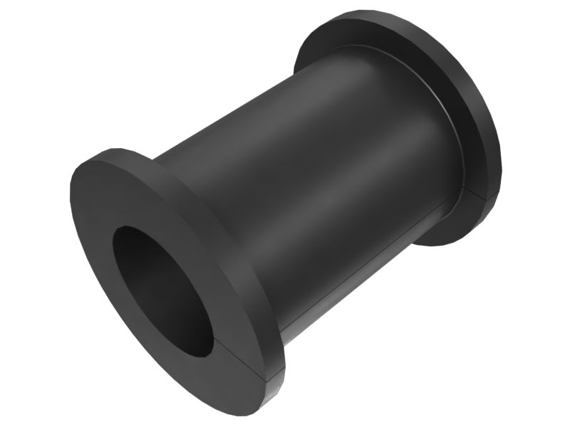 Фланцевое резиновое уплотнение с внутренним диаметром 12,50 мм