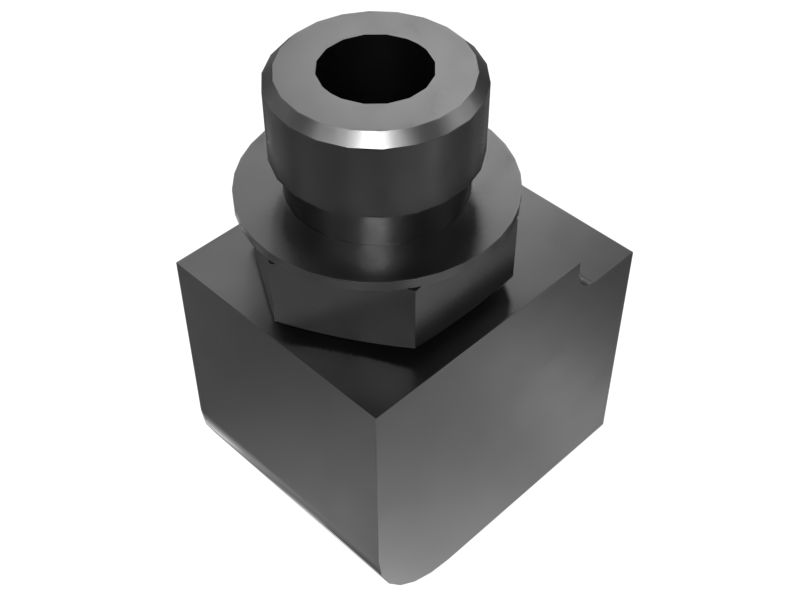 615-0125: 90° Elbow Adapter