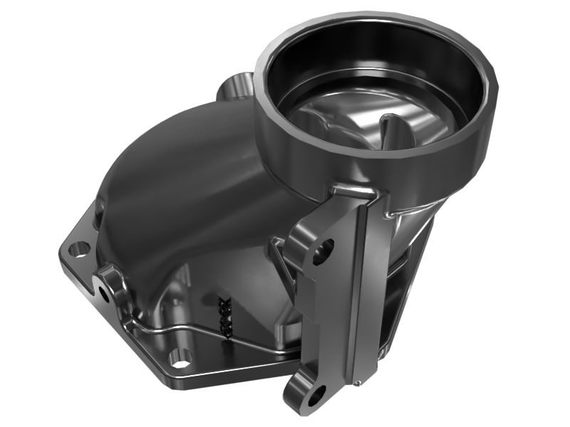 Кожух охладителя моторного масла