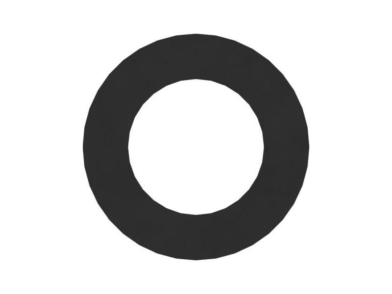 Шайба оси коромысла 0,030 дюйма