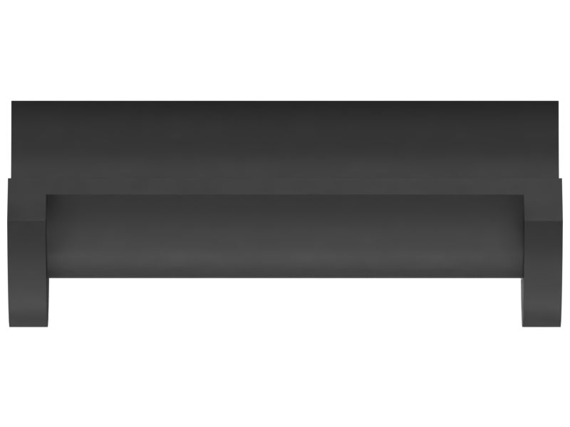 Двухфланцевая половинная прокладка длиной 29 мм