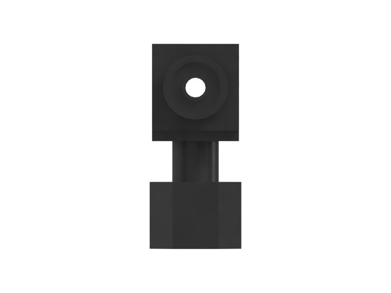 Шестигранный тройниковый переходник жидкостной системы 17,46 мм