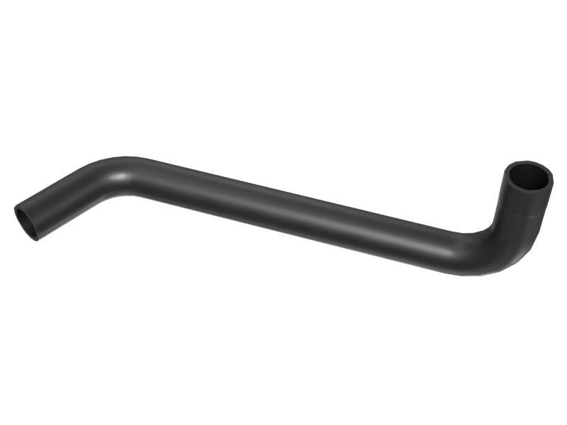 Шланг охлаждающей жидкости радиатора с одним изгибом, внутренний диаметр 49,00 мм