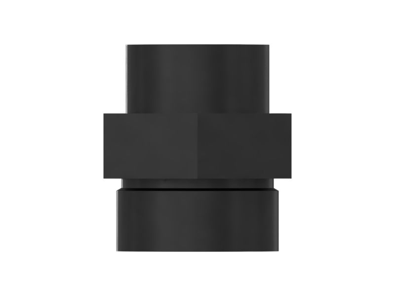 Переходник жидкостной системы 47,63 мм с шестигранной гайкой