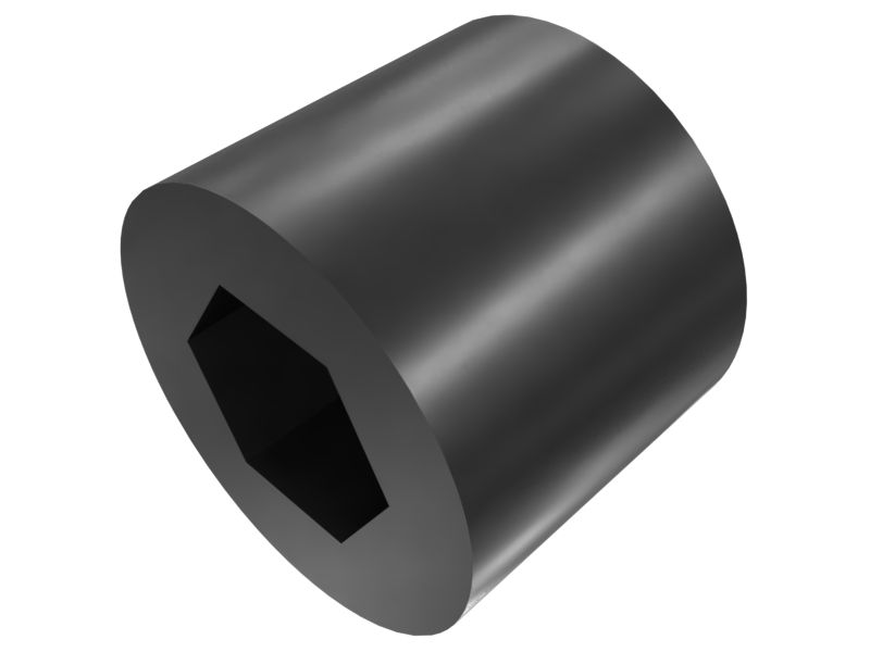 Заглушка с шестигранной головкой и резьбой 1/8-27 NPTF