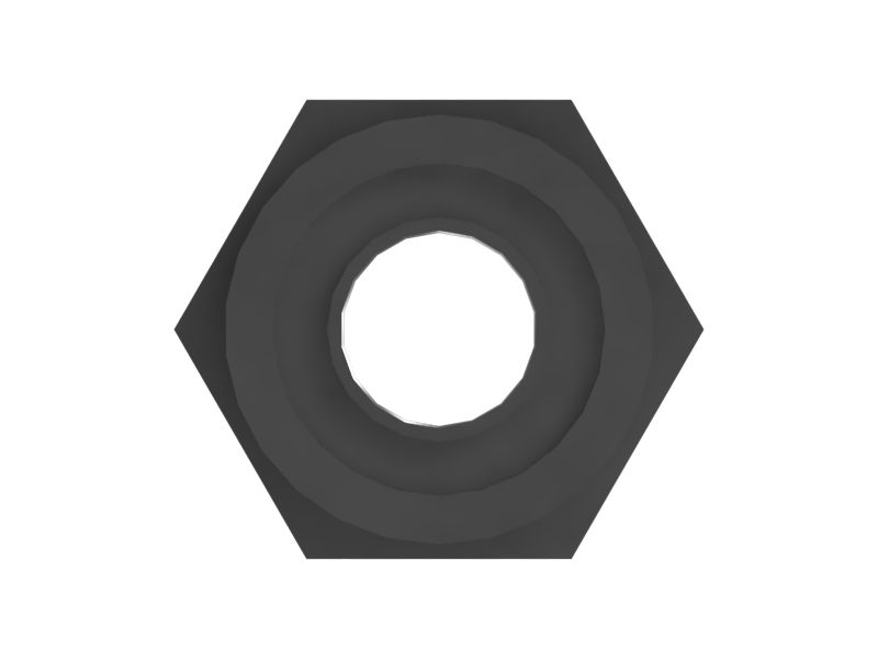 Переходник жидкостной системы 22,23 мм с шестигранной гайкой