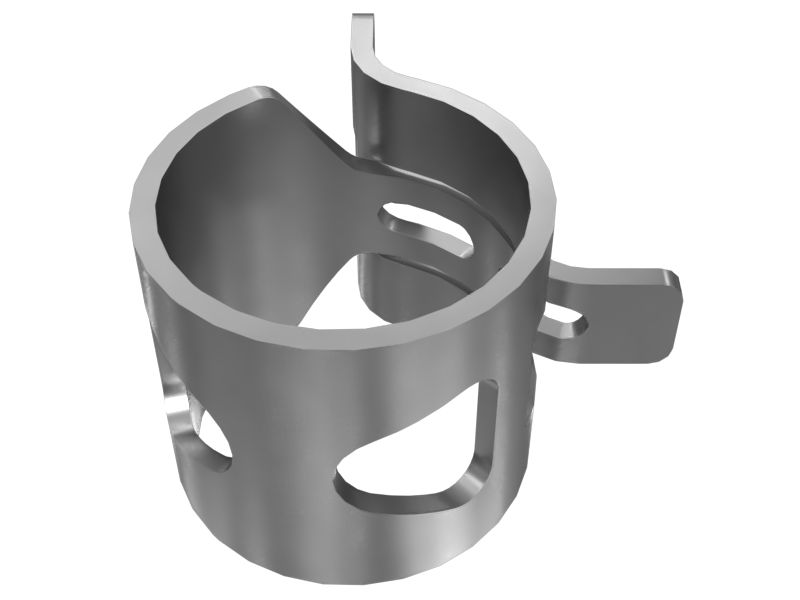 Ленточный хомут шириной 15 мм