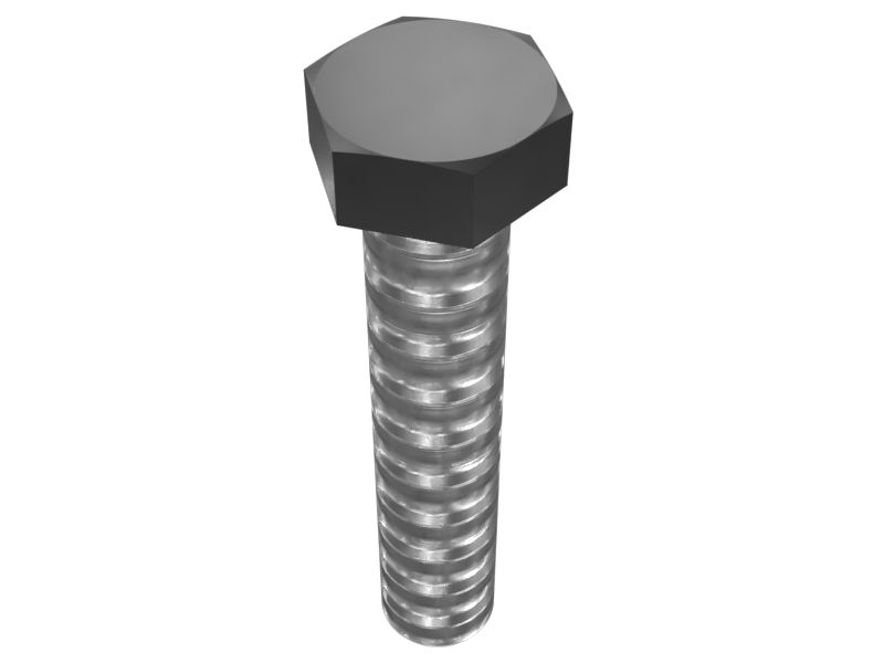 Болт с шестигранной головкой с резьбой M20X2,5