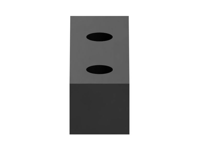 144-7037: Front Bumper Scraper Mount Block 1447037 buy