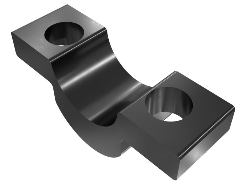 Блок из ковкого чугуна общей длины 169 мм