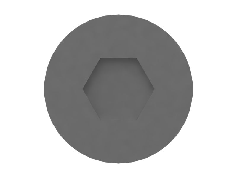 1 5/16" Thread Stick Cylinder Line Block Plug