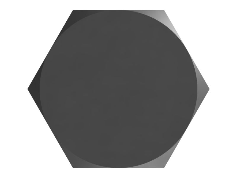 Болт с шестигранной головкой с резьбой M20X2,5