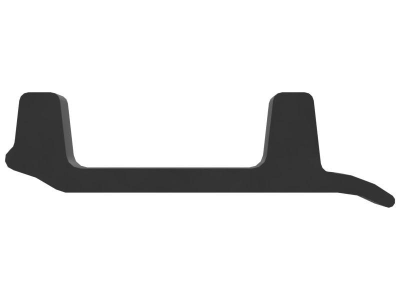 Башмак траковой ленты с двойными грунтозацепами