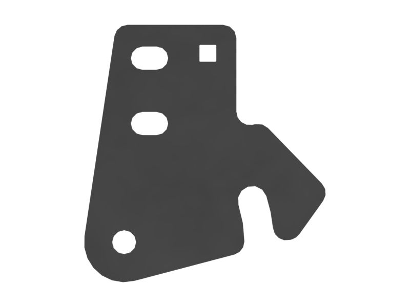 Water Spray Bar Mounting Plate