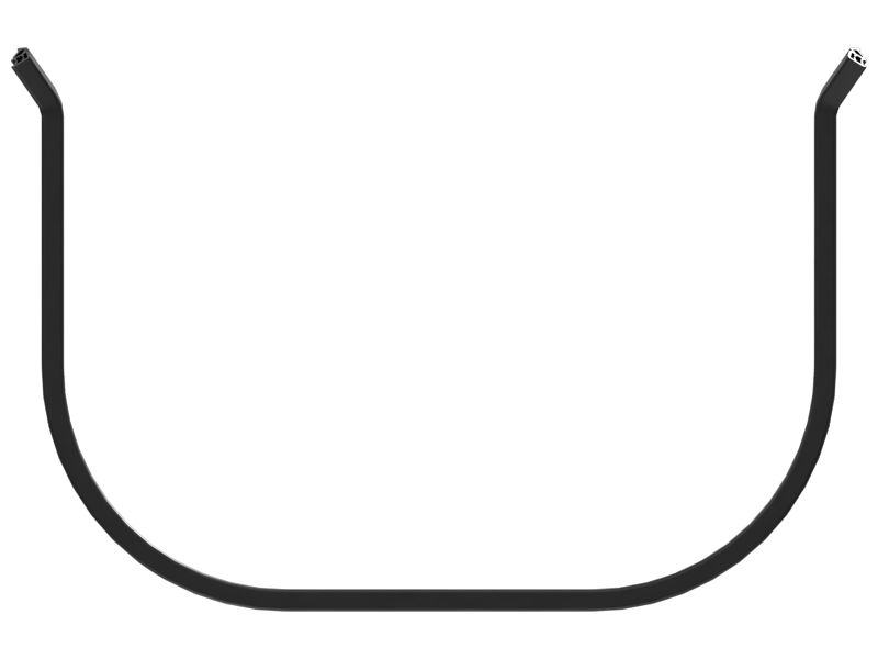 Уплотнение панели лобового стекла фиксированной длины