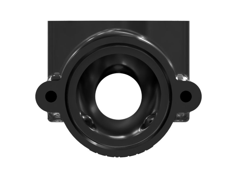 Коленчатый патрубок на впуске маслоохладителя