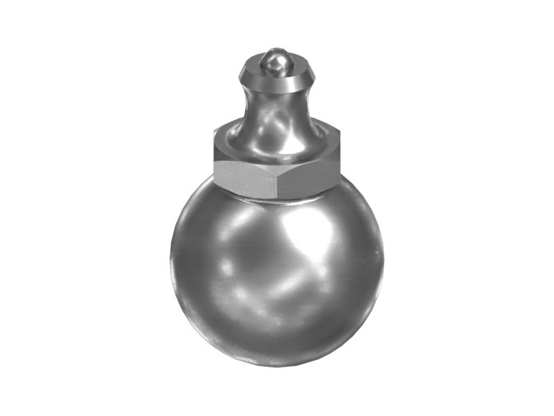 Гидравлический пресс-масленочный фитинг шестигранного размера 9,52 мм