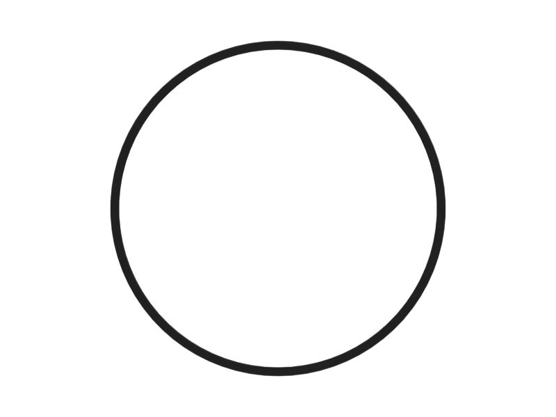 1.5mm Thick Backup Ring
