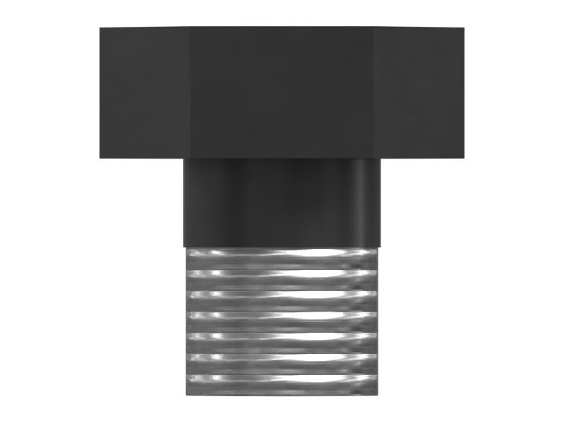 Болт с шестигранной головкой и резьбой M10X1,5