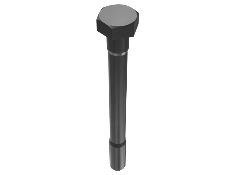 Болт с шестигранной головкой с резьбой M12X1,75