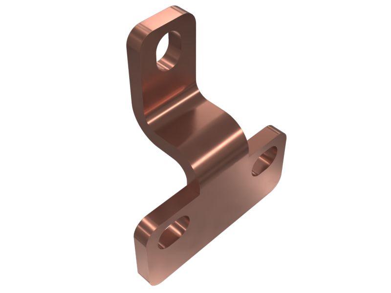 5mm Thick Positive Battery Terminal Bus Bar