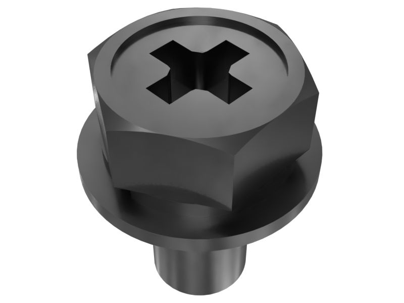 640-6757: M10-1.5 x 20mm Hex Head Screw