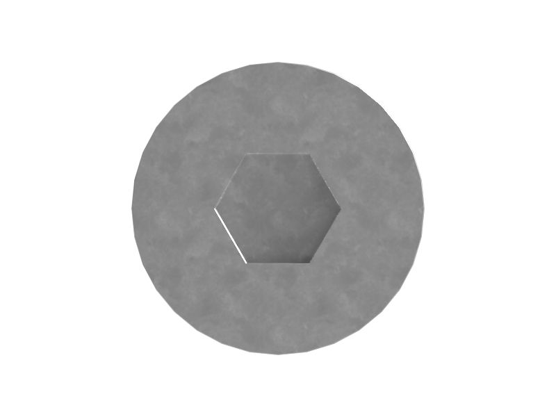 Шестигранная заглушка с резьбой 7/8-14