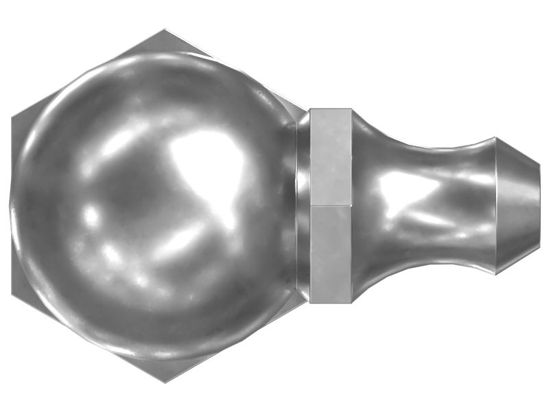 Коленчатый переходник с резьбой 1/8 дюйма 90 градусов