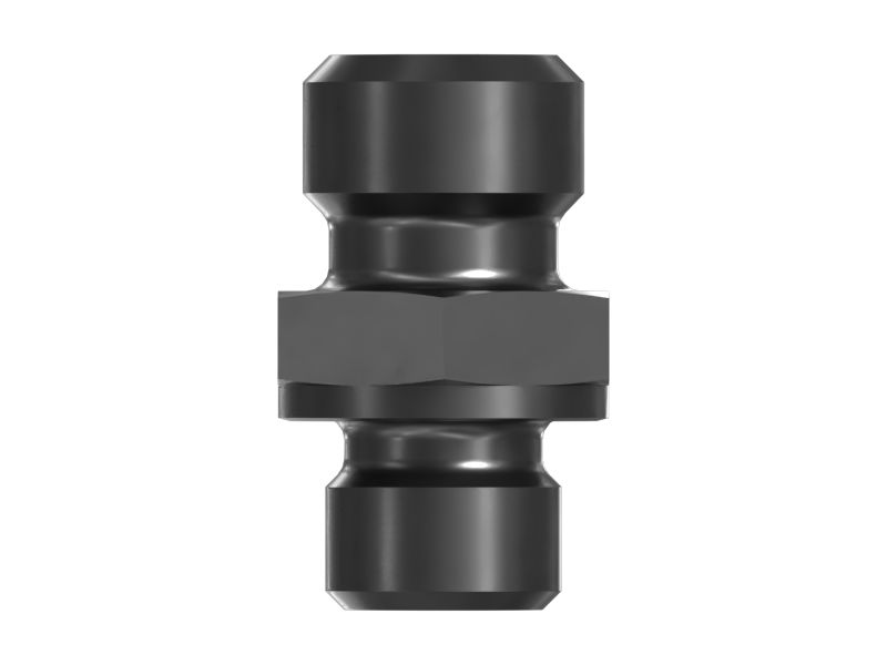 496-5238: M10 X M12 Grease Line Straight Adapter | CATCorp