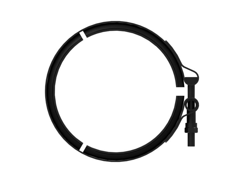 Клиновой ленточный хомут с внутренним диаметром 149,7 мм