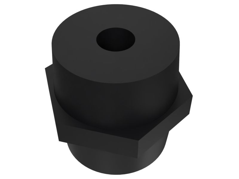 563-0117: 30mm Hexagonal Busbar Insulator