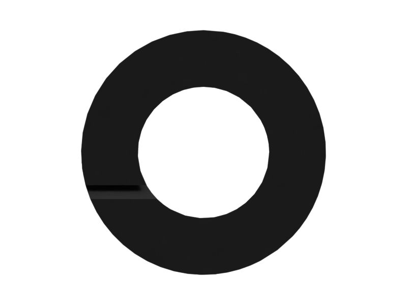 Пластиковое разъемное опорное кольцо