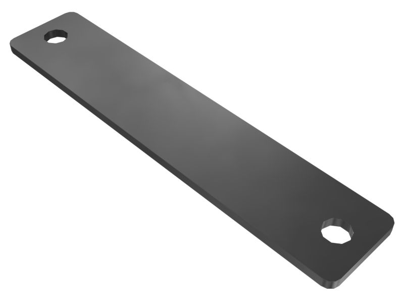 465-5822: Hydraulic Accumulator Lines Block Supporting Plate