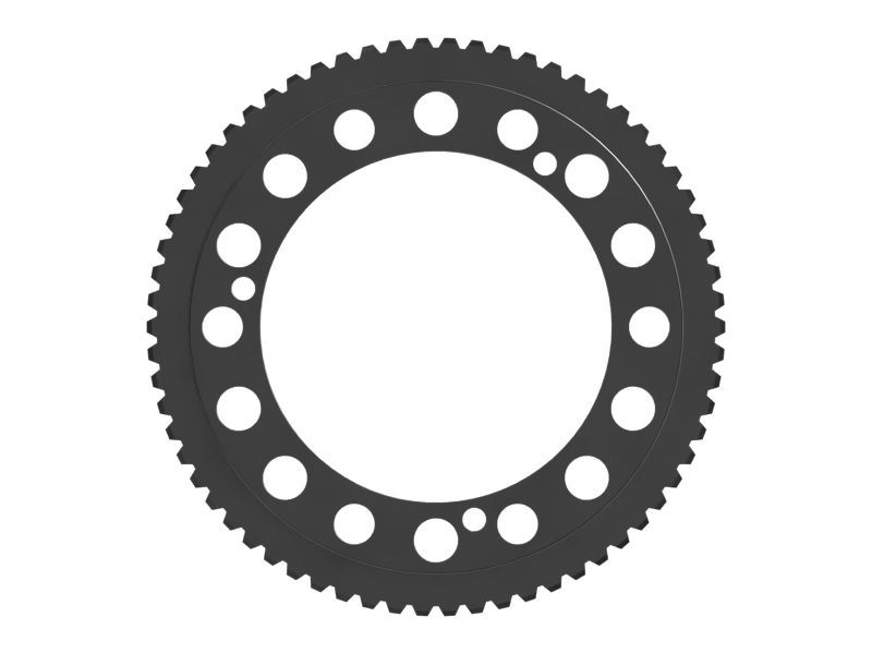 Стальная соединительная шестерня с внутренним диаметром 206,00