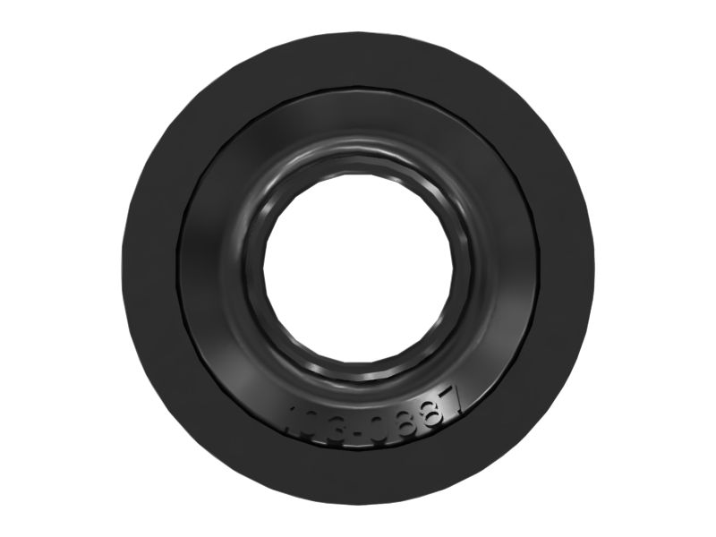 1 Направляющий шкив ремня с канавкой