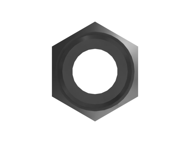 Прямой переходник с шестигранной головкой 1 1/16-12 для труб