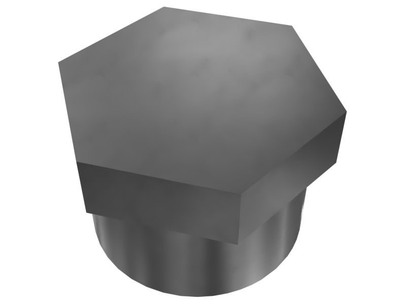 Торцевое уплотнительное кольцо и заглушка с шестигранной головкой