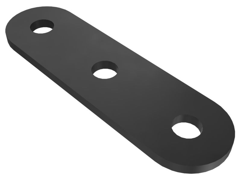 131-0372: 4mm Thick Fender Latch Linkage Plate 131-0372 Caterpillar