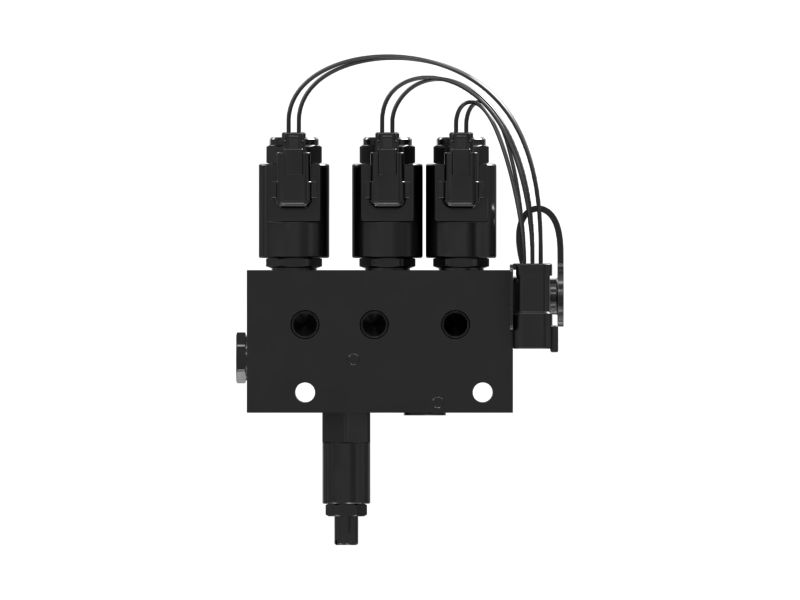 24 Volt Quick Coupler Lines Control Valve