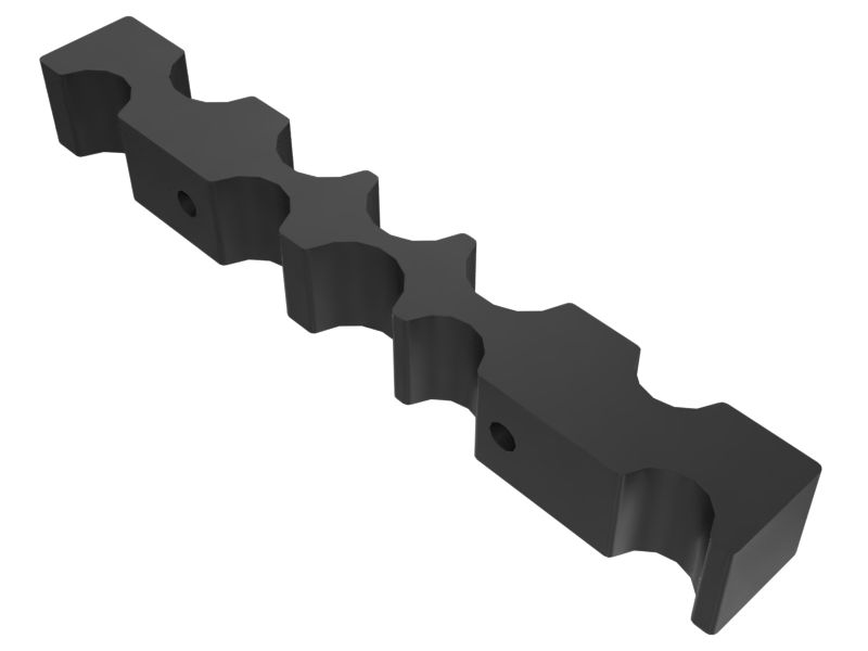 238-9570: Hydraulic Auxiliary Line Hose Block 238-9570 Caterpillar