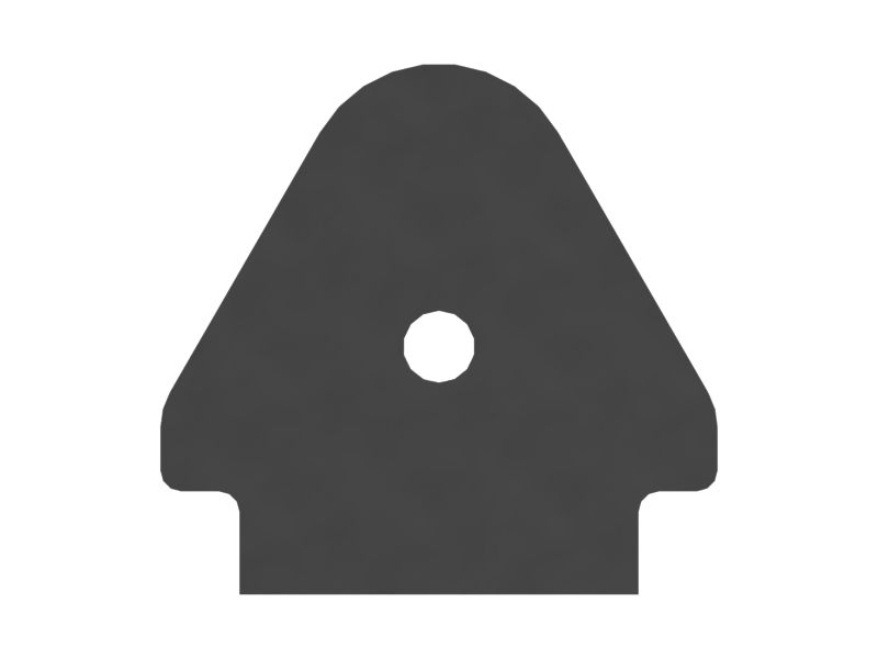 395-0600: 12mm Thick Screed Platform Support Plate 3950600 купить