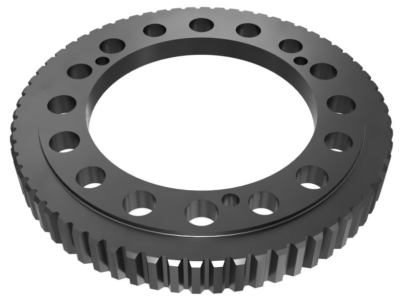 Стальная соединительная шестерня с внутренним диаметром 206,00