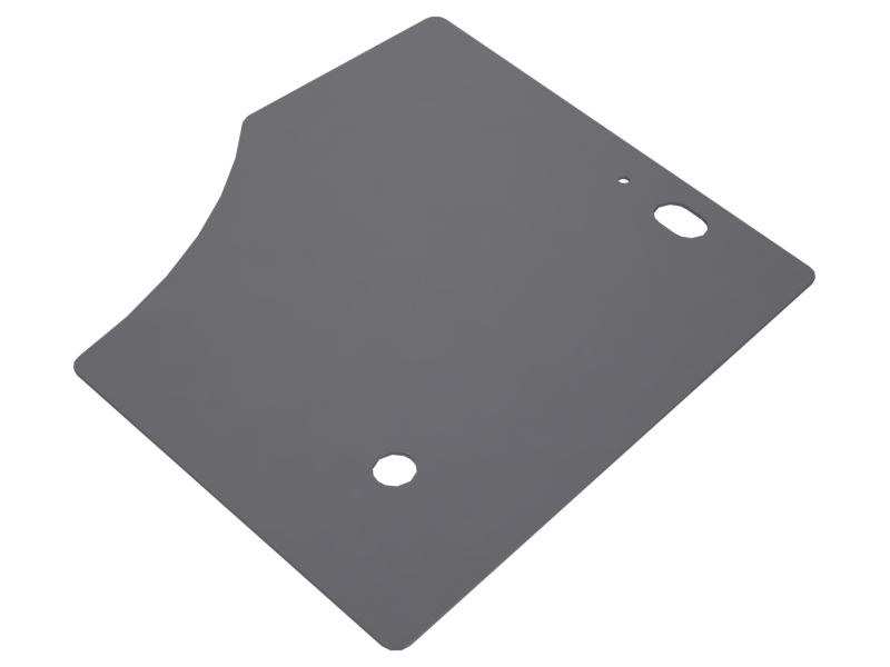 Нижнее левое стекло двери толщиной 5 мм