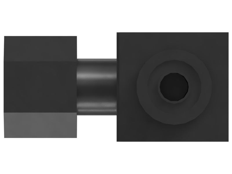 Коленчатый переходник 90 градусов, резьба 11/16-16 х 11/16-16