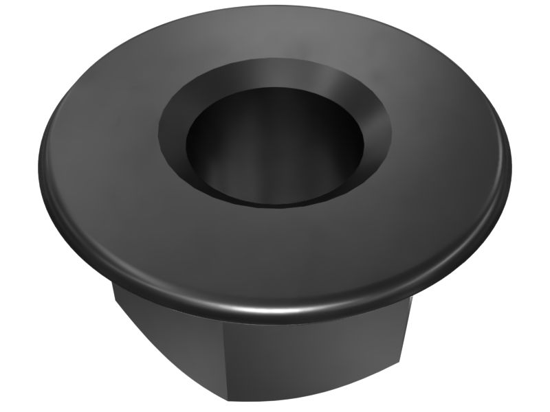 Шестигранная фланцевая гайка M10 x 1,5 мм