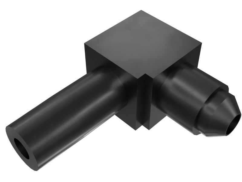 Коленчатый переходник 90 градусов длиной 29,70 мм